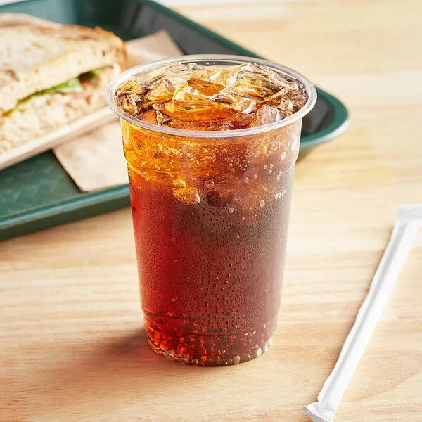 16oz Clear Pet Plastic Cold Cup AP( 98mm)