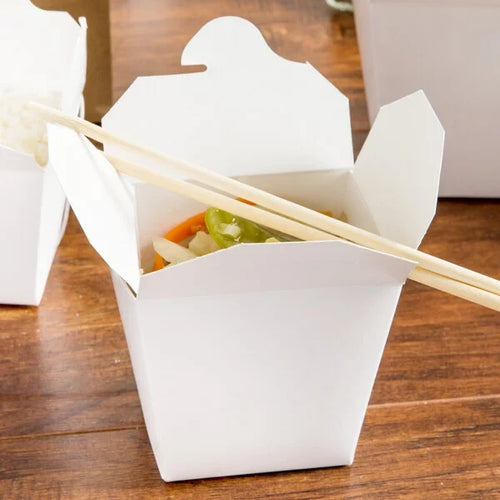 16oz White Paper Food Pail AP (CY-PFP16W)