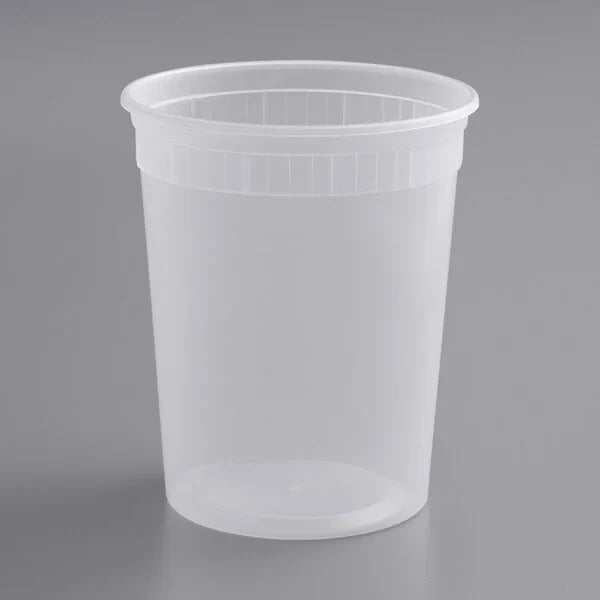 32oz Deli Soup Round Plastice Container LH32