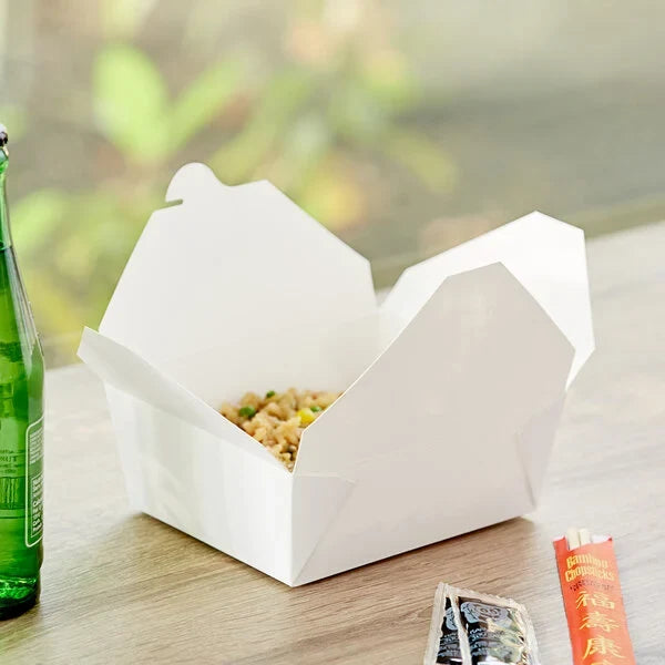 White Paper Container Fp-8- W