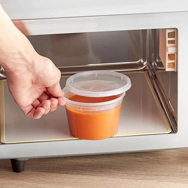 8oz Deli Soup Round Plastic ContainerLH-T8