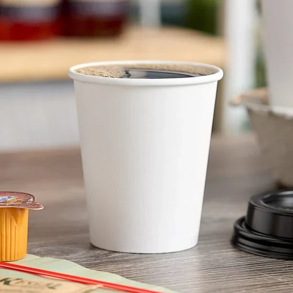 8oz White Paper Hot Cup Ap (PAPCO8)