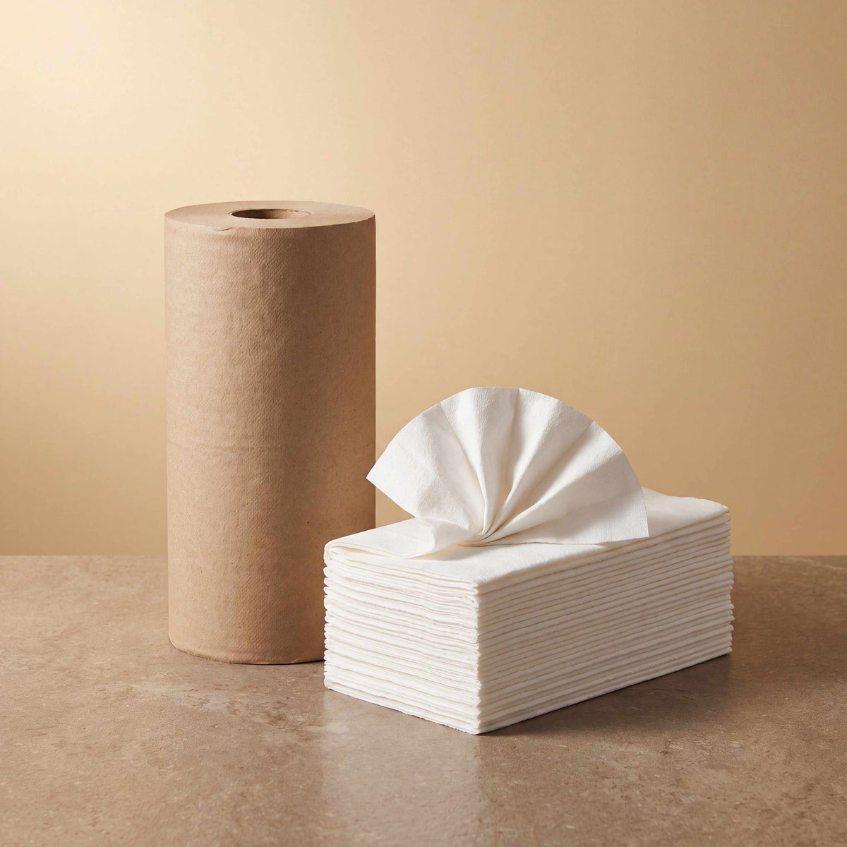 Brown Hardwound Paper Hand Towels SC 12rolls 8*600
