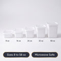 12oz Rectangular shallow pp Container with clear Lid Ap