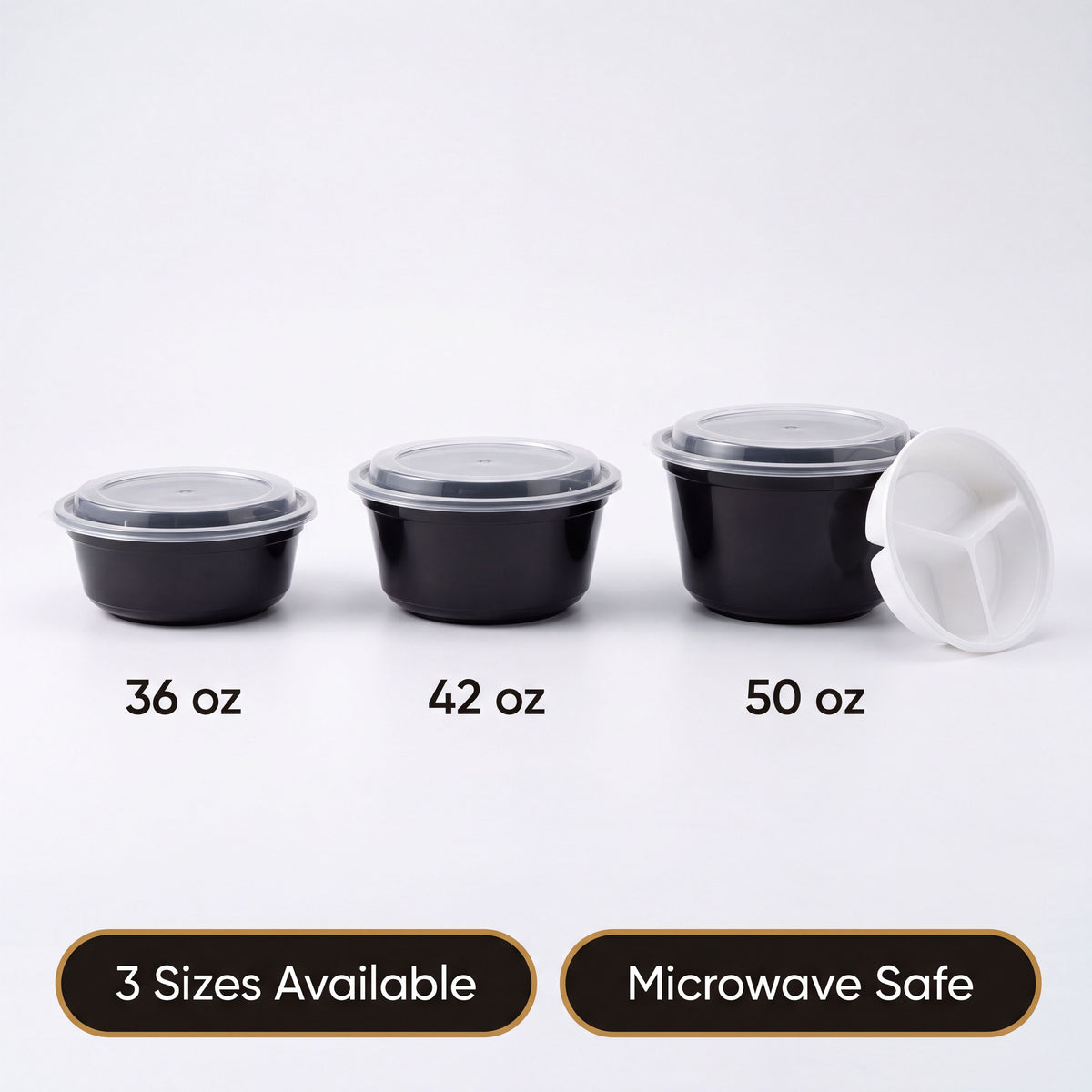42oz Microwaveable Noodle Bowl With Lid