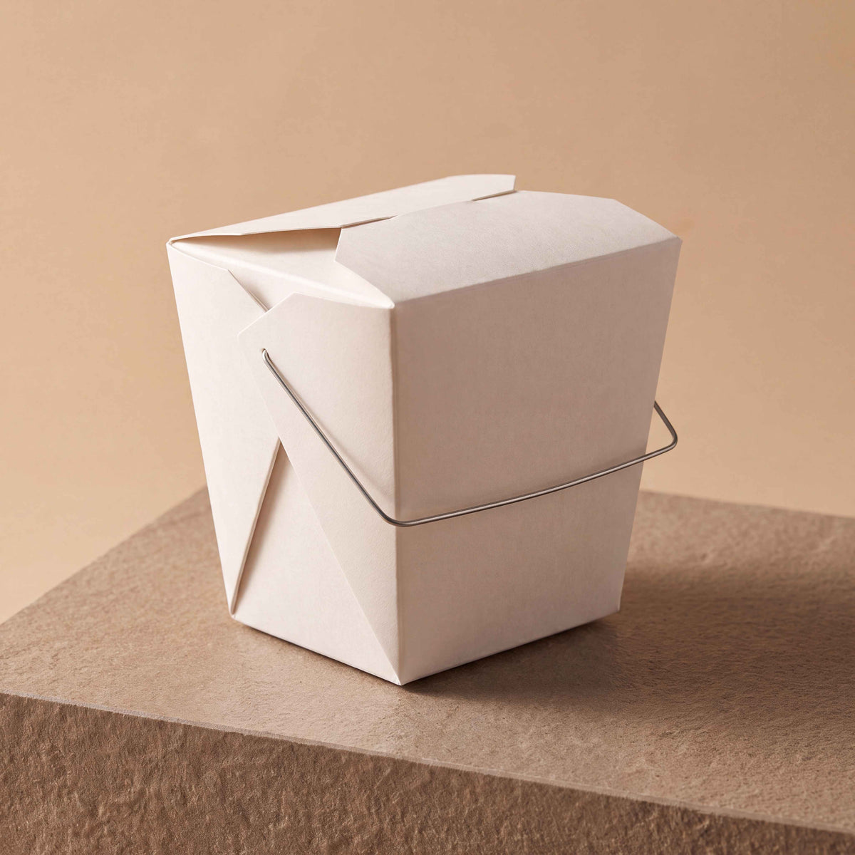 26oz White Paper Food Pail Ap (CY-PFP26W)