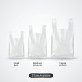 12x7x22 Thank You Bag White/rose